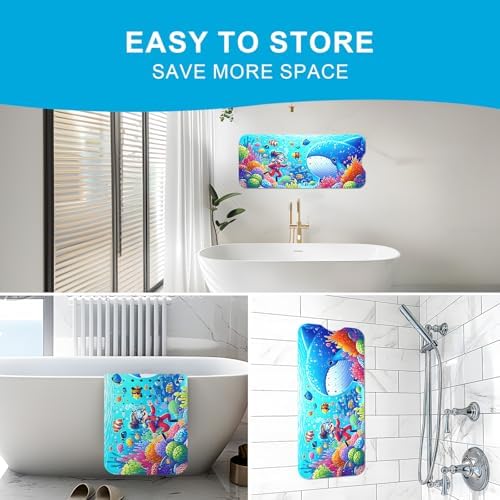 XIYUNTE Bath Mat for Tub Non Slip Bathtub Mat Non Slip 40x16 Baby Bath Mat - Image 5