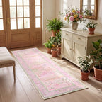 2x6 Hallway Runner Rug Non Slip Forest Nursery Runners Washable Stain Resistant by Garvee