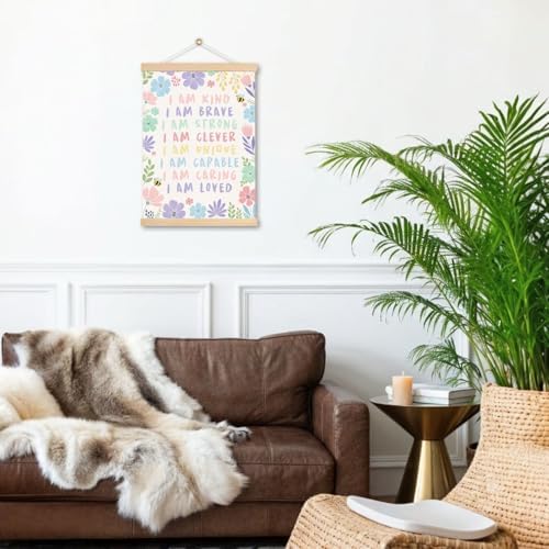 DNEULYR Pastel Floral Motivational Wall Art Poster 12x16 Inches - Image 5