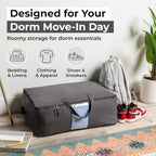Soft Canvas Storage Bags with Zipper. Thick Breathable - Image 6