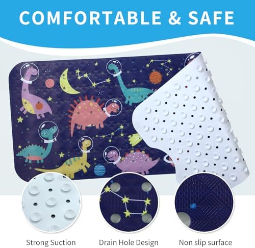 Bath Tub Shower Mat Non Slip Kids Bathtub Mat Anti Slip Baby Bath Mat - Image 4