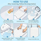 Whale Bath Mat for Tub Non Slip, Kids Bath Mat for Baby - Image 6
