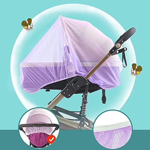 Sysmie 2 Pack Baby Stroller Mosquito Net, Durable Mesh Protection - Image 4