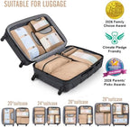 Veken 8 Set Packing Cubes for Travel Essentials, Suitcase Organizer Bags in 4 - Image 6