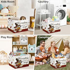 Clastyle Magic Nursery Decor Baby Gift Basket Kid Large Book Potter Basket - Image 7