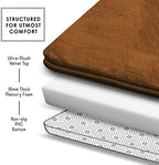 Clara Clark 2 Piece Bathroom Rugs Bath Mat Set, Velvet Memory Foam Bath Mats - Image 6
