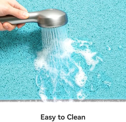 Asvin Soft Textured Bath, Tub Mat, 47x16 Inch, Phthalate Free, Non Slip Comfort - Image 3