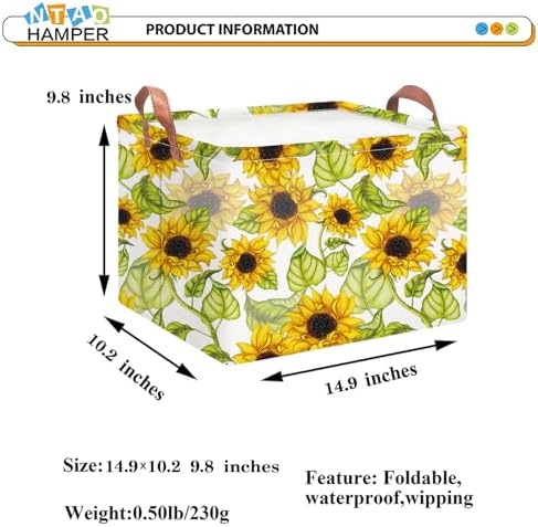 NTAOHAMPER Rectangular Storage Basket Empty, Storage Bin - Image 6