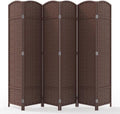 JOSTYLE Outdoor Privacy Screen 6-Panel Folding Room Divider Space Partition by Jostyle