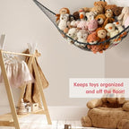 Stuffed Animal Storage Hammock Net Corner - Image 4