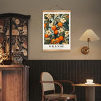 ZTGDA Farmhouse Orange Wall Art, Vintage Botanical Fruit Poster, French Style - Image 6