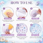 Fullhawl 30 Pcs Seashell Non Slip Bathtub Stickers - Image 3