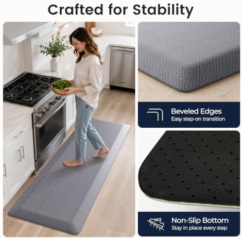 1" Extra Thick Anti Fatigue Kitchen Mats - Image 7