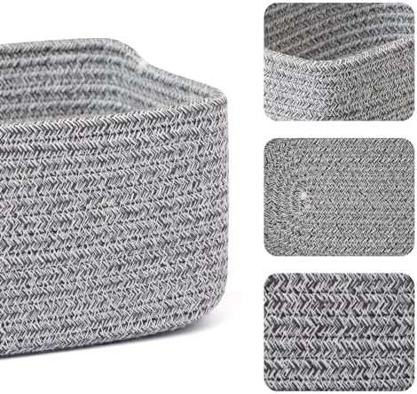 MiniArk Small Storage Baskets for Organizing | Closet Organizer Bins | Shelf - Image 2