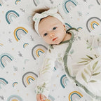 Stretch Fitted Bassinet Sheet Set BROLEX 2 Pack Cradle Sheets - Image 4