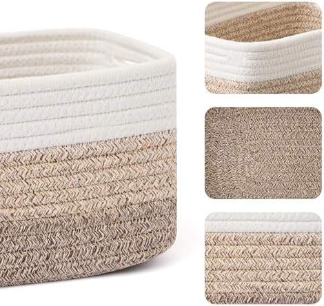 MiniArk Small Storage Baskets for Organizing | Closet Organizer Bins | Shelf - Image 2