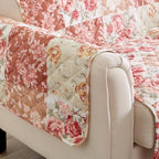 Great Bay Home Reversible Floral Patchwork Chair Furniture Protector - Image 6