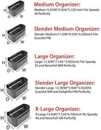 LEXSION Felt Purse Organizer Insert, Tote Bag Shaper Dividers - Image 2