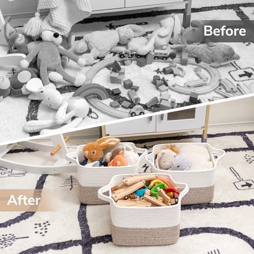 Goodpick Woven Storage Basket for Shelves - Image 7