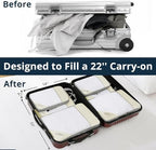 NICOSHOW Compression Packing Cubes 6 Set, Compressible Space-Saving Packing - Image 6