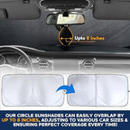 EcoNour RV Windshield Sun Shade, Foldable Cover - Image 5