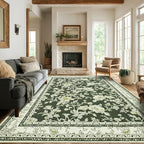 BILEEHOME Olive Green Area Rugs - Image 2