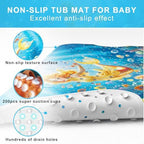 Bath Mat for Tub Non Slip Kids Bathtub Mat 40x16 Baby Bath Mat - Image 3
