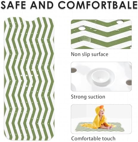 Bathtub Shower Mat 40X16 Inch, for Toddler - Image 4