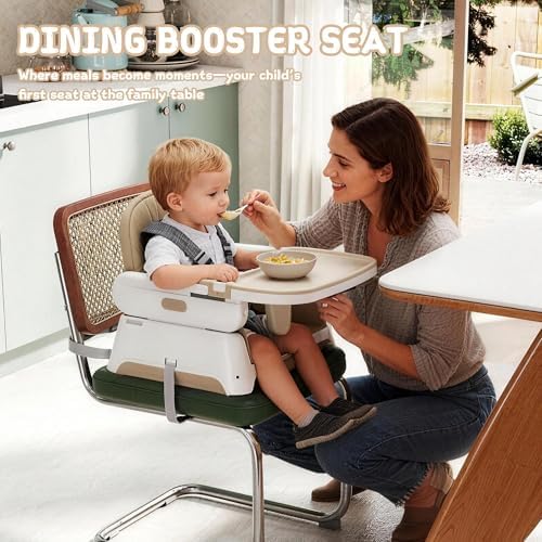 4 in 1 Baby High Chair for Babies and Toddlers, Foldable & Portable Convertible - Image 6