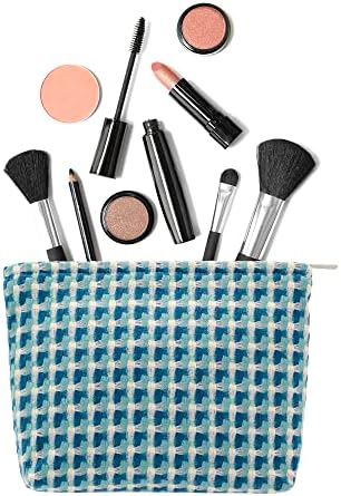 PAZIMIIK Makeup Bags for Purse Zipper Cosmetic Pouch Large Travel Canvas Make - Image 3