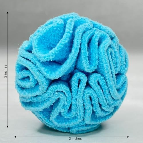 Glory To Dog Puppy/Small Breed Snuffle Dog Puzzle Ball Toy Blue Extra Small - Image 4