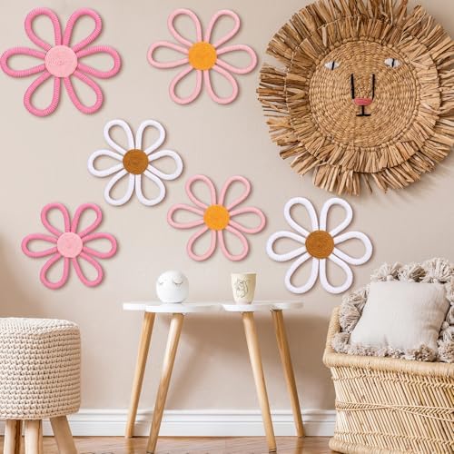 Barydat 6 Pcs Daisy Nursery Decor Flower Cute Color - Image 4