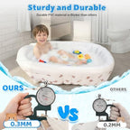 UNEEDE Inflatable Baby Bathtub, Portable Baby Tub - Image 5