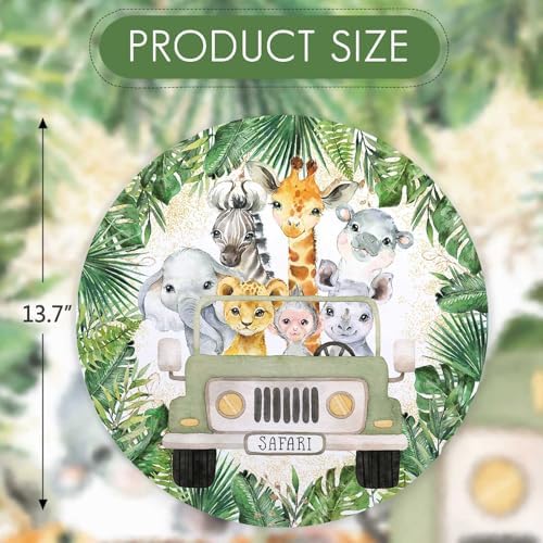 50 Pieces Paper Placemats for Safari Baby Shower - Image 2