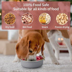 Slow Feeder Dog Bowls Insert, Animire Soft Silicone Slow Eating Dog Food Bowl - Image 4
