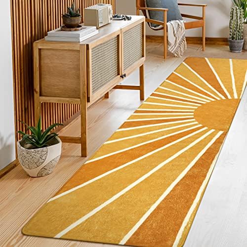 Lahome Boho Sun Runner Rug 2x8, Non-Slip and Washable by Lahome