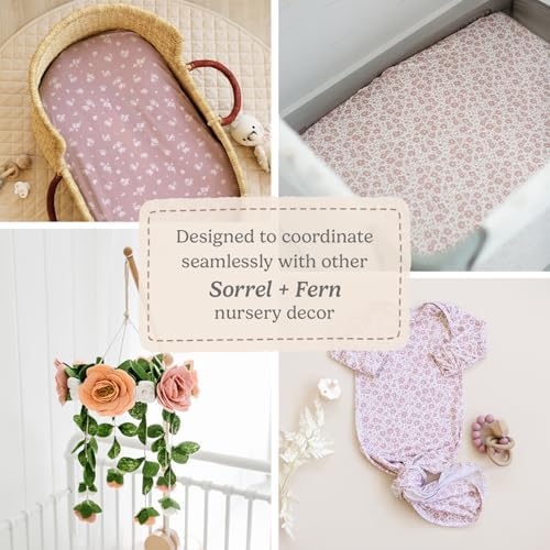 Sorrel + Fern Nursery Storage Basket, Soft Collapsible Fabric Toy Bin, Magic - Image 6