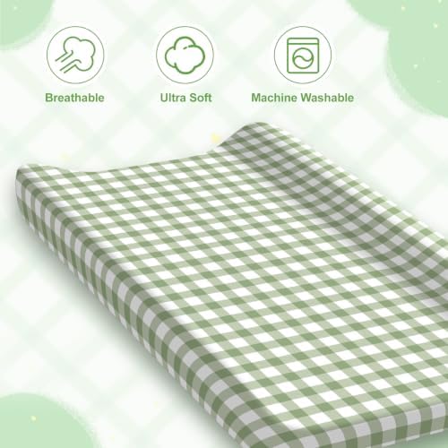 2 Pack Silly Goose Baby Changing Pad Covers - Image 4