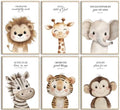 6Pcs Nursery Bible Verse Animal Wall Art Cute Woodland Animals Christian by tctrthd