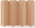 JOSTYLE Outdoor Privacy Screen 8-Panel Folding Room Divider Space Partition by Jostyle