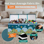 SoftOwl Extra Large Toy Storage Organizer - Image 4