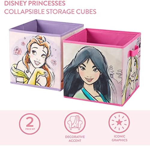 Disney Princess Collapsible Storage Cubes - Image 2