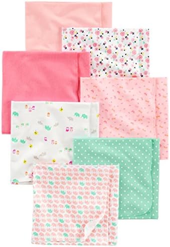 Simple Joys by Carter's Unisex Babies' Flannel Receiving Blankets by SimpleJoysbyCarters