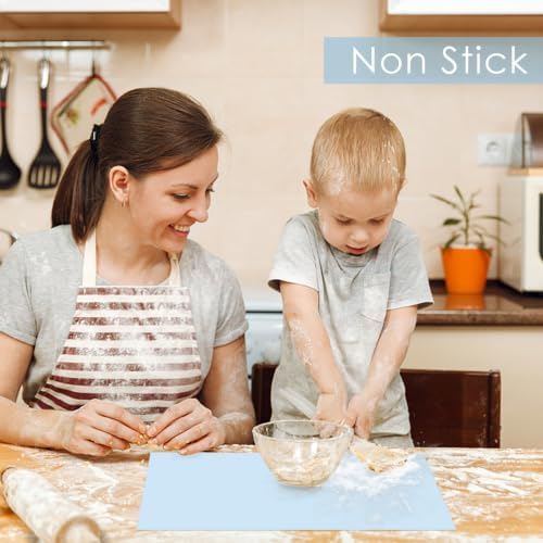11.8''x15.75'' Silicone Mats, Food Grade Silicone Pad Table Mat - Image 5