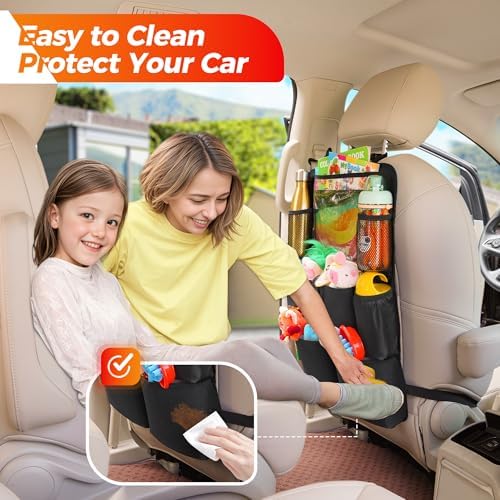 SURDOCA Car Organizers and Storage, Upgraded Car Seat Organizer - Image 3