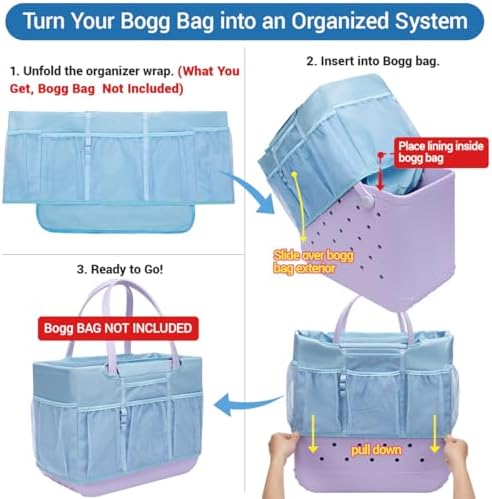 Nyton Organizer Insert for Original Large Bogg Bag Cover Beach Liner for XL - Image 2