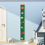 Canvas Baby Kids Growth Chart, Sports Height Measurement Wall Hanging - Image 4
