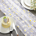 4 Pcs Daisy Table Runner 29x70 Inch - Image 6