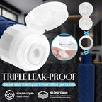 Silevoler Travel Bottles for Toiletries, TSA-Approved Travel Size Container - Image 5