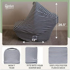 Parker Baby Co. Multi-Use Cover: Carseat Cover, Nursing Cover - Image 4